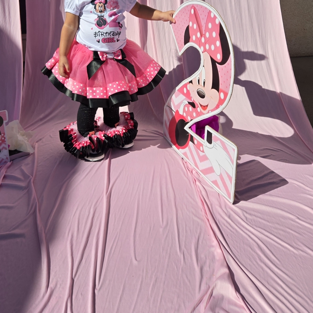 Minni mouse 2ND Birthday outfit